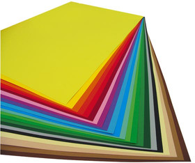 Askartelukartonki  46x64cm / 25 220g auringonkeltainen