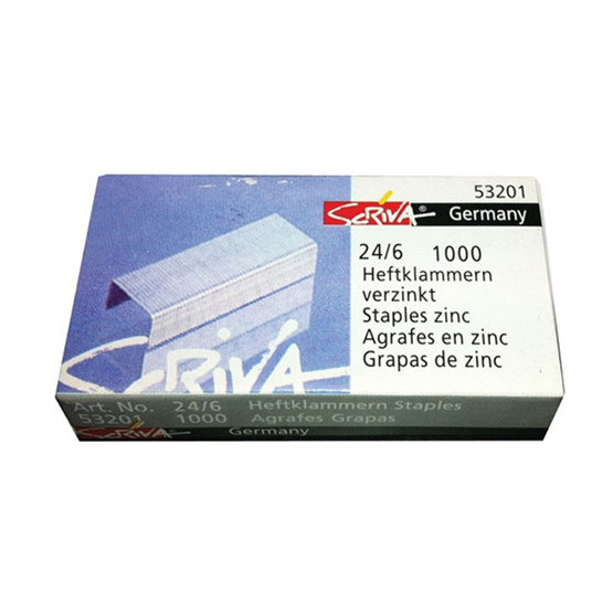 Nitomanasta Scriva 24/6 sinkitty 1000 kpl 