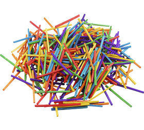 Askartelutikku 2x2x50mm 500g värilajitelma
