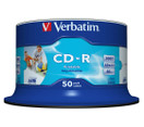 CD-R levy Verbatim  700MB 52x tulostettava purkkipakkaus / 50 kpl