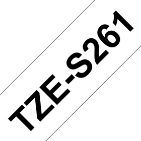 Brother P-Touch TZe-S261 36mm musta/valkoinen strong