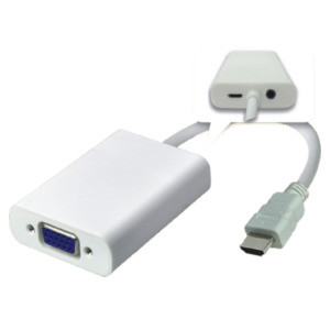 Sandberg HDMI to VGA+Audio Converter - Videomuunnin - HDMI - VGA