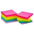 Viestilappu Connect Quick Notes 76x76mm värilajitelma  12 kpl / pkt