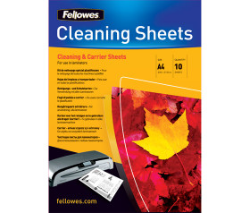 Laminaattorin puhdustusarkki Fellowes A4 / 10 kpl
