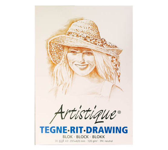 Piirustuslehtiö Artistique A3/30 120G  10 kpl/pkt