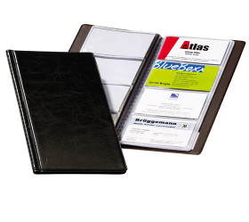 Käyntikorttikansio Durable 96 musta