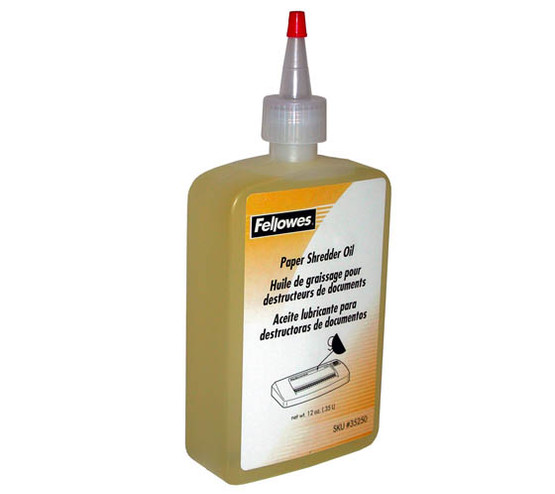 Voiteluöljy silppureille Fellowes 355ml 