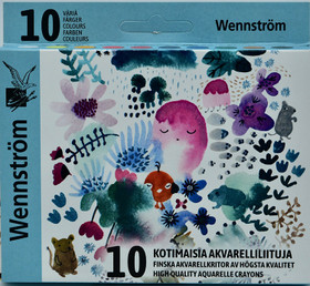 Akvarelliliitu Wennström 10 väriä