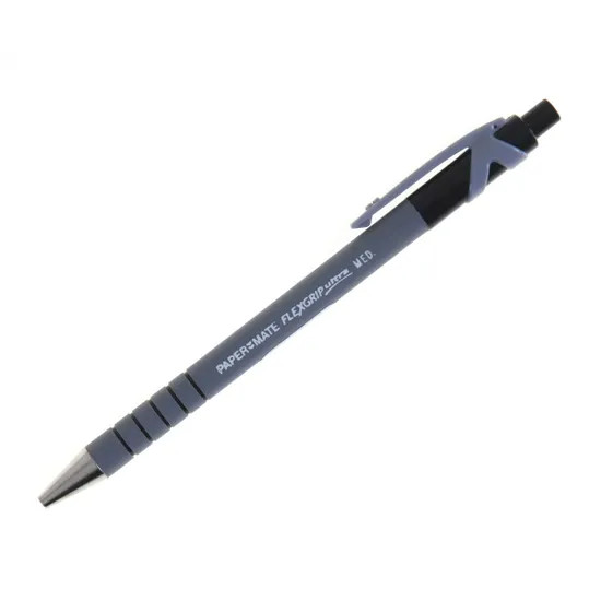 Kuulakärkikynä Paper Mate FlexGrip Ultra musta  12 kpl/pkt