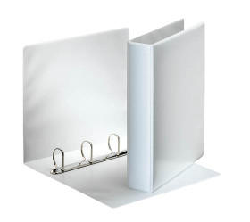 Panoramakansio Esselte A4/60mm 4D-renkainen valkoinen  10 kpl/ltk