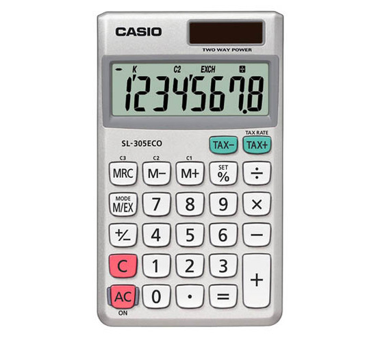 Taskulaskin Casio SL-305ECO