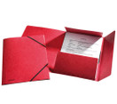 Kulmalukkokansio Esselte A4 läpillä punainen  25 kpl/pkt