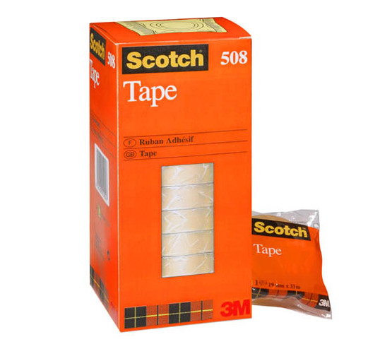 Yleisteippi Scotch 508 19mm x 33m  8 rll/pkt
