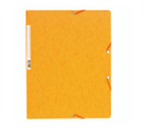 Kulmalukkokansio A4 kartonki 400g ei läppiä keltainen  25 kpl/pkt