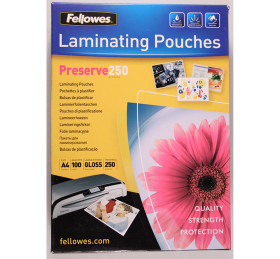 Laminointitasku Fellowes A4 250mic / 100