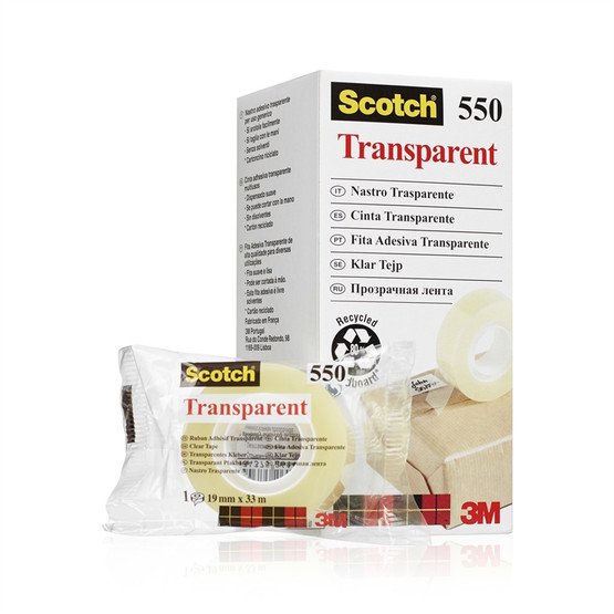 Yleisteippi Scotch 550 19mm X 33m  8 rll/pkt