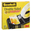 Kaksipuolinen teippi Scotch 665  12mmx23m, keskiö 25mm  12 rll/pkt