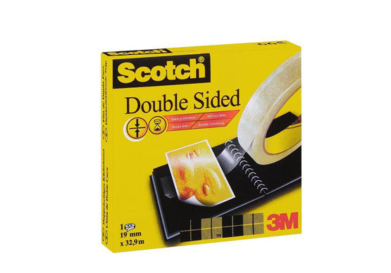 Kaksipuolinen teippi Scotch 665 19mm x 33m