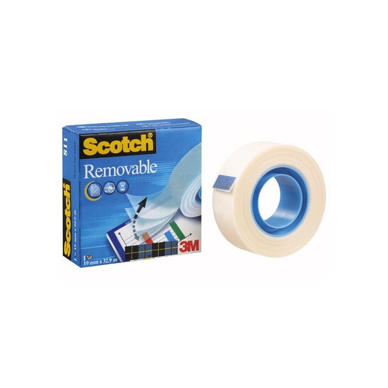 Teippi Scotch Magic 811 irtoava 19mmx33m  12 rll/pkt