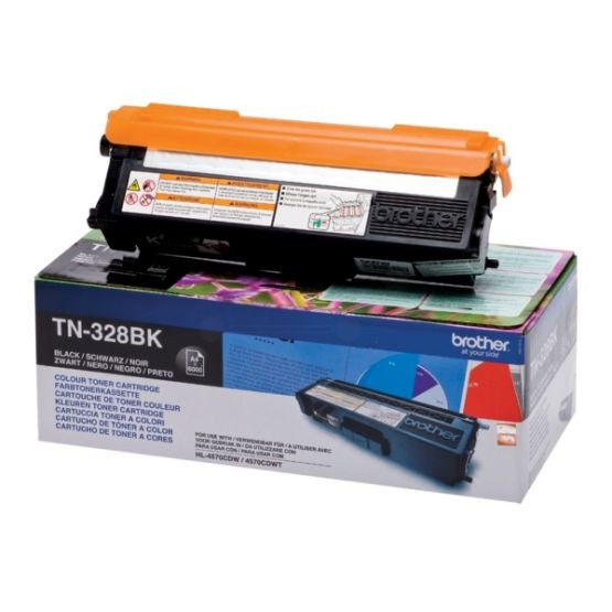 Laserväri Brother TN-328BK / TN328BK musta