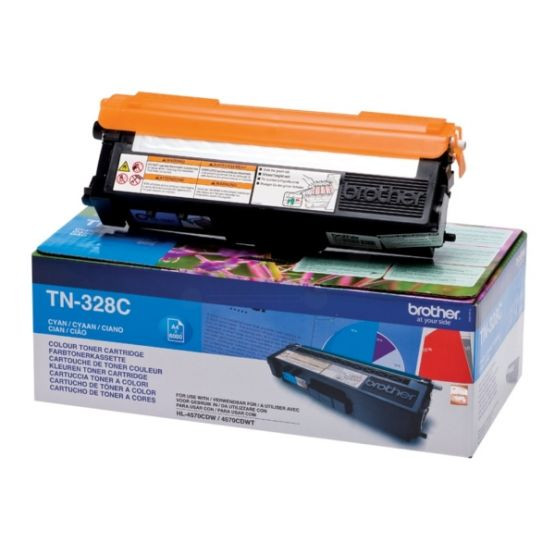 Laserväri Brother TN-328C / TN328C cyan
