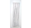 Askartelupunos / piipunrassi 30cm x 6mm / 100 kpl valkoinen