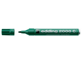 Huopakynä Edding 2000C permanent 1,5-3 mm vihreä  10 kpl/pkt