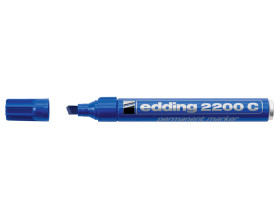 Huopakynä Edding 2200C permanent 1-5 mm sininen  10 kpl/pkt