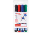 Valkotaulukynä Edding 363 viisto 1-5 mm värilajitelma 4 väriä