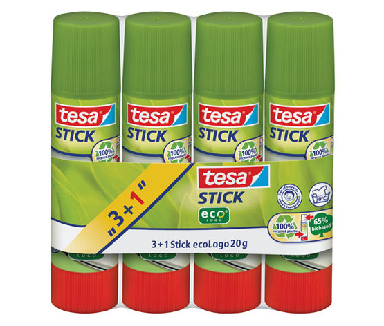Liimapuikko Tesa ecologo 20g 3+1 kpl