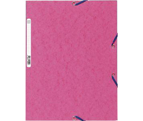 Kulmalukkokansio Exacompta A4 400g fuksia  25 kpl/pkt