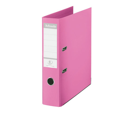 Mappi Esselte No1 Solea A4/75mm pinkki  10 kpl/ltk