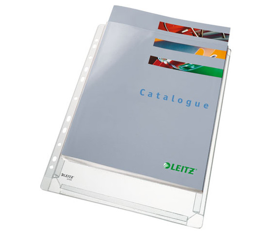 Paljetasku Leitz PVC 0,17   10 kpl/pkt