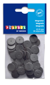Askartelumagneetti 15mm / 36 kpl
