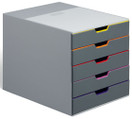 Vetolaatikosto Durable Varicolor 5-osainen 