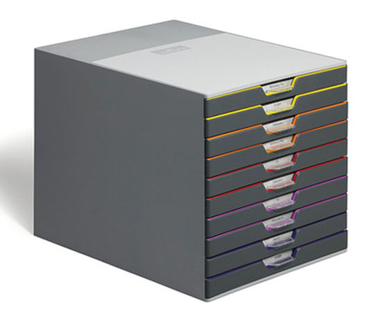   Vetolaatikosto Durable Varicolor 10-osainen