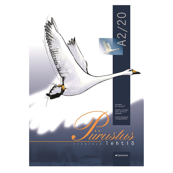 Piirustuslehtiö A2/20 120G 