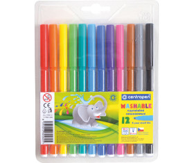 Huopakynä Centropen pestävä 12 väriä