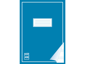 Musiikkivihko 408 A4/20 nuottiviivat + ruudut  20 kpl/pkt