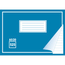 Kirjoitusvihko 525 A5/20 kaksoisviivat   20 kpl/pkt