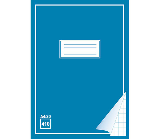 Kouluvihko 410 A4/20 isot ruudut  20 kpl/pkt