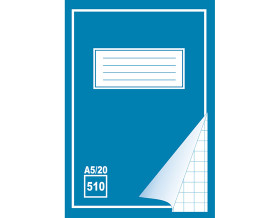 Kouluvihko 510 A5/20 isot ruudut  20 kpl/pkt