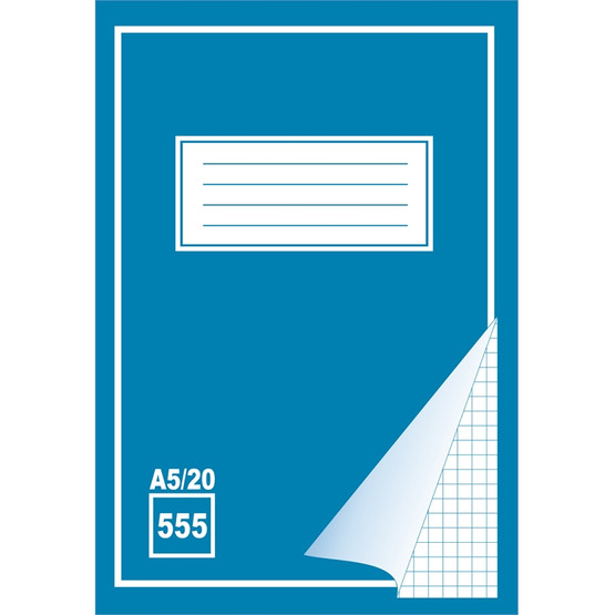 Kouluvihko 555 A5/20 pienet ruudut  20 kpl/pkt