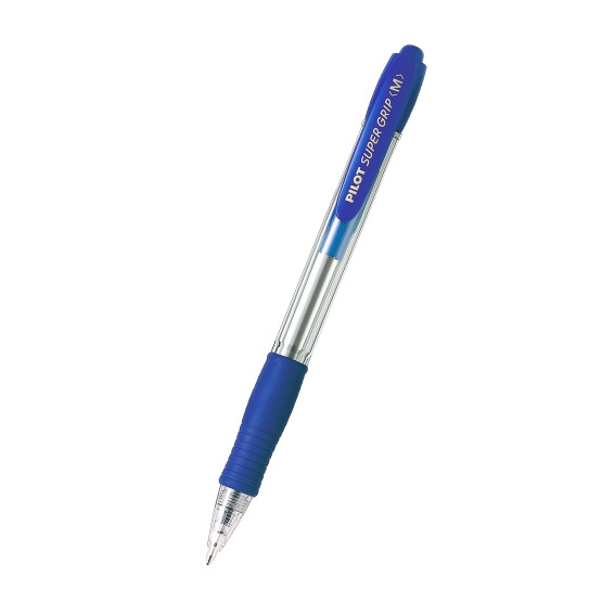 Kuulakärkikynä Pilot Super Grip medium sininen  12 kpl/pkt