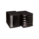 Lomakelaatikosto Metro 10-osainen musta 