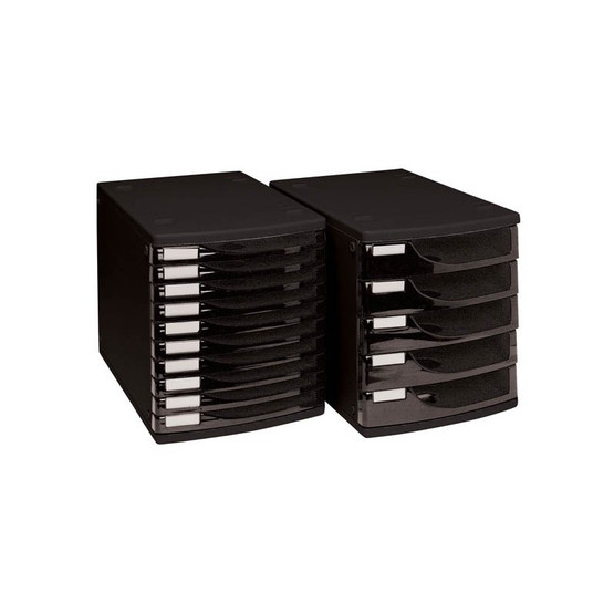 Lomakelaatikosto Metro 10-osainen musta 