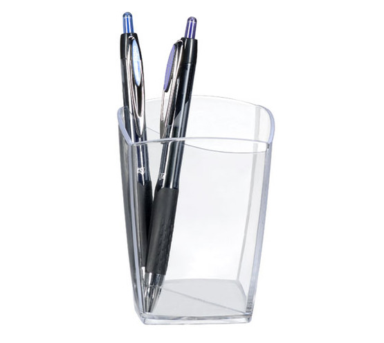Kynäpurkki CEP Pro läpinäkyvä 