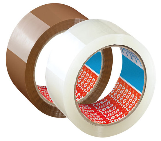 Pakkausteippi Tesa 57168 PP 50mm x 66m ruskea  6 rll/pkt