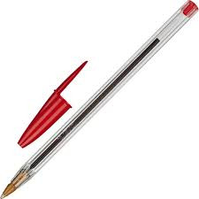 Kuulakärkikynä Bic Cristal punainen medium arkistokelpoinen 50 kpl/pkt