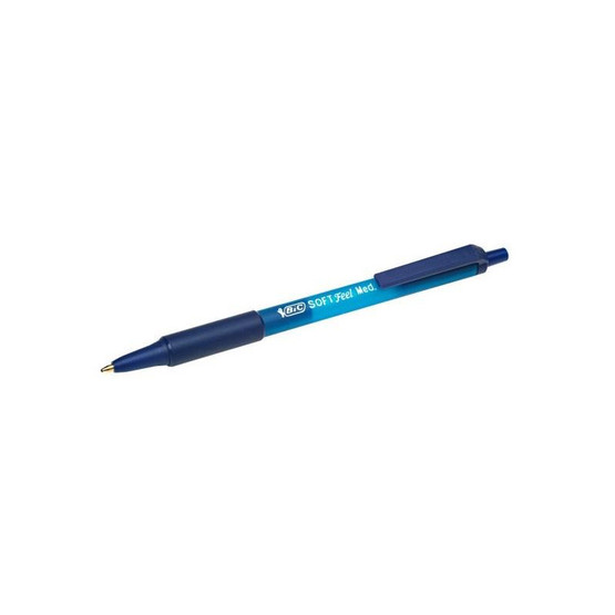 Kuulakärkikynä Bic SoftFeel sininen arkistokelpoinen  12 kpl/pkt